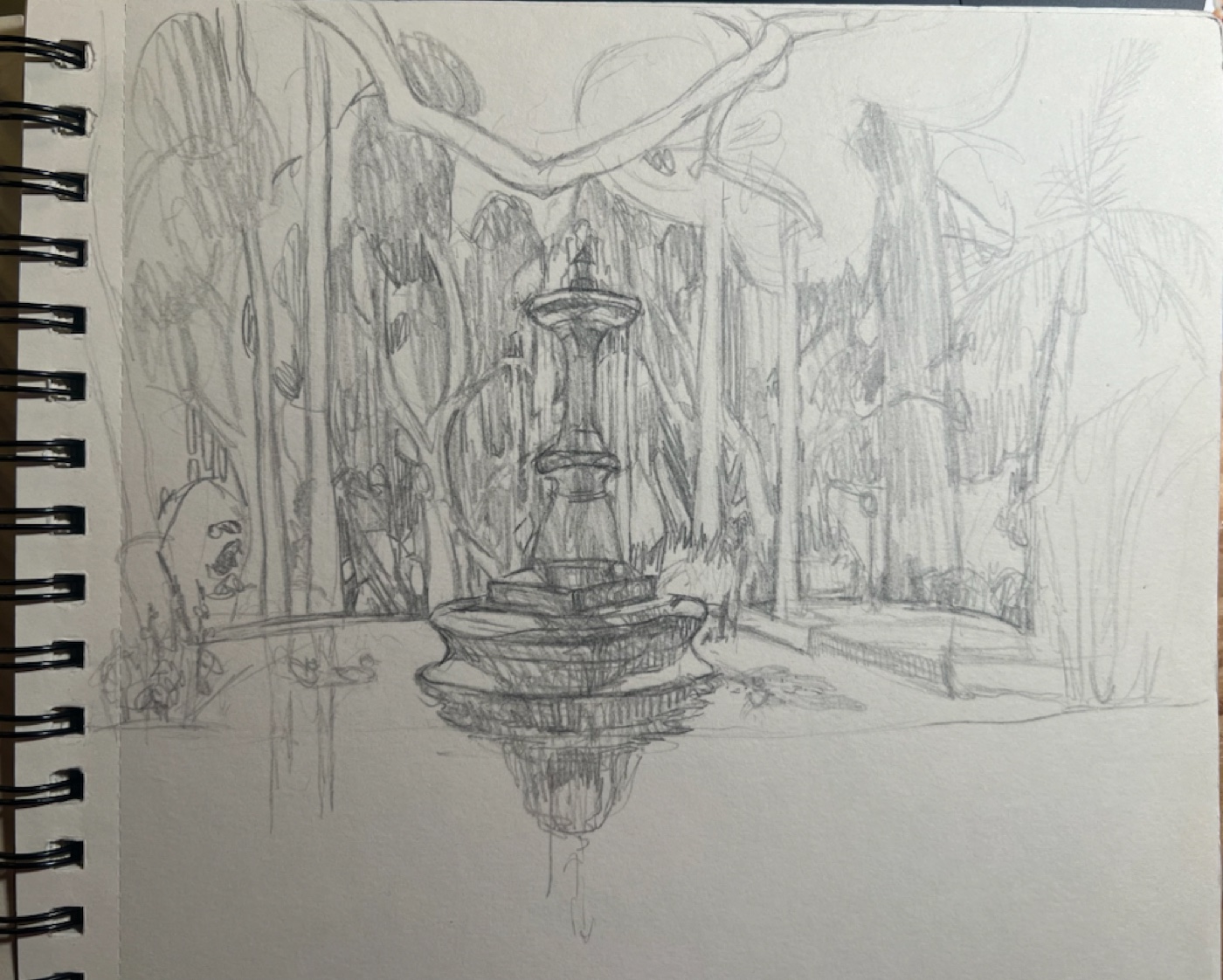 Courtyard Fountain