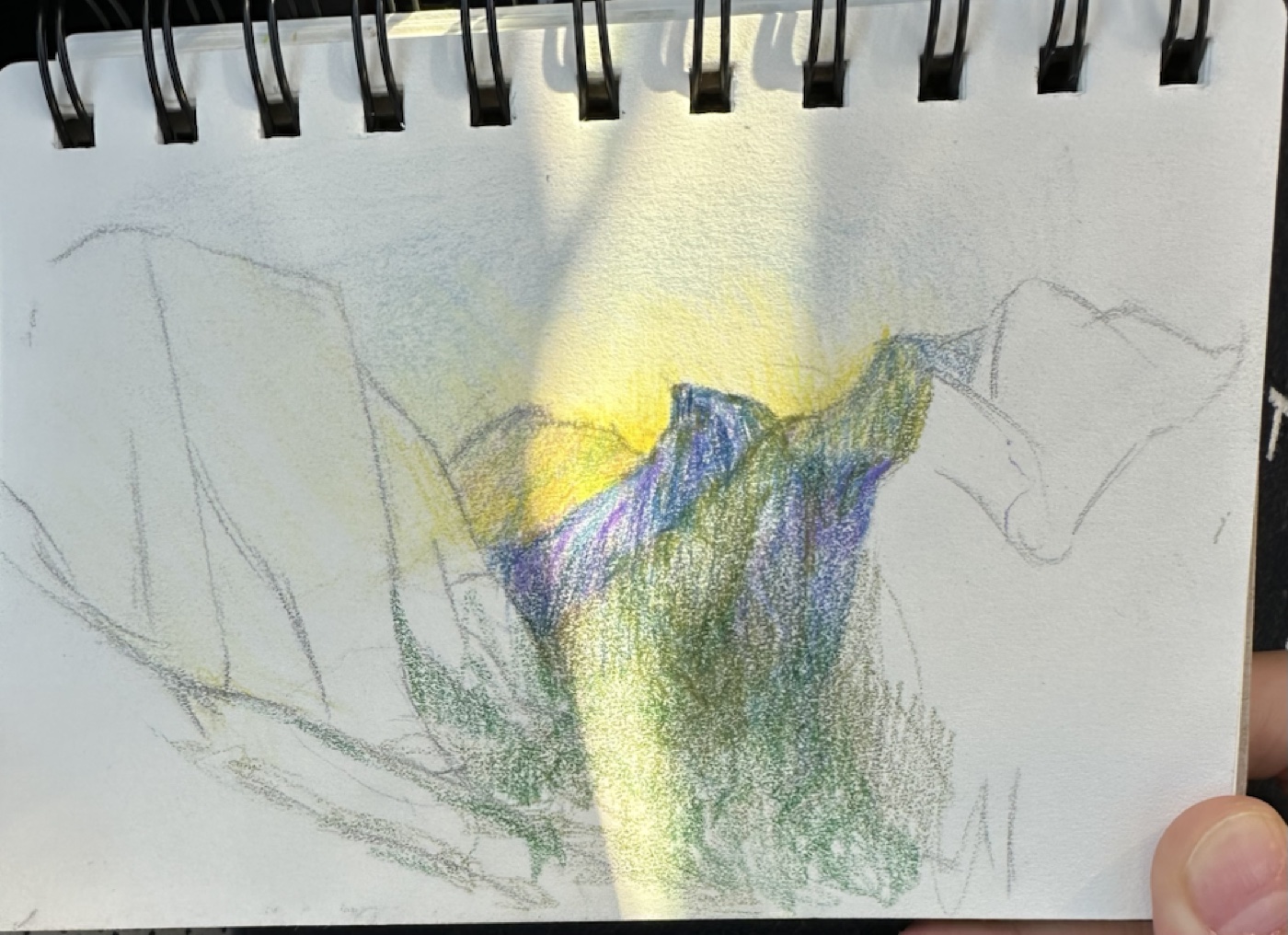 Mountain Light Study